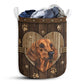 Dachshund On Rope - Laundry Basket - Owls Matrix LTD