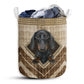Dachshund Rope Handmade - Laundry Basket - Owls Matrix LTD