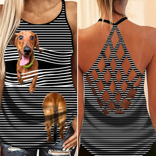 Dachshund Love Summer Limited Edition 2 – Hollow Tank Top