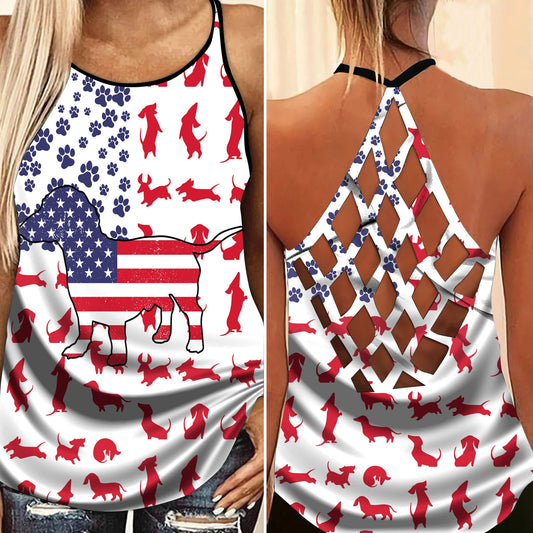 Dachshund Love Summer Limited Edition 9 – Hollow Tank Top
