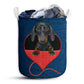 Dachshund Wool Love Basic Style - Laundry Basket - Owls Matrix LTD