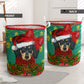 Dachshund Crochet Christmas - Laundry Basket - Owls Matrix LTD