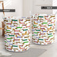 Dachshund cute pattern basic style - Laundry basket - Owls Matrix LTD