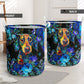 Dachshund flower purple - Laundry basket - Owls Matrix LTD