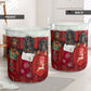 Dachshund Stocking Noel - Laundry Basket - Owls Matrix LTD