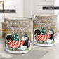 Dachshund Through The Snow - Laundry Basket - Owls Matrix LTD