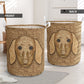 Dachshund Woven Basic Style - Laundry Basket - Owls Matrix LTD