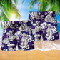 Dalmatian Tropical Summer Dog - Beach Short