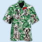 Dalmatian Tropical Leaf Dog Lover Pattern – Hawaiian Shirt