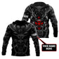 Dark Viking Custom Art – 3D Hoodie