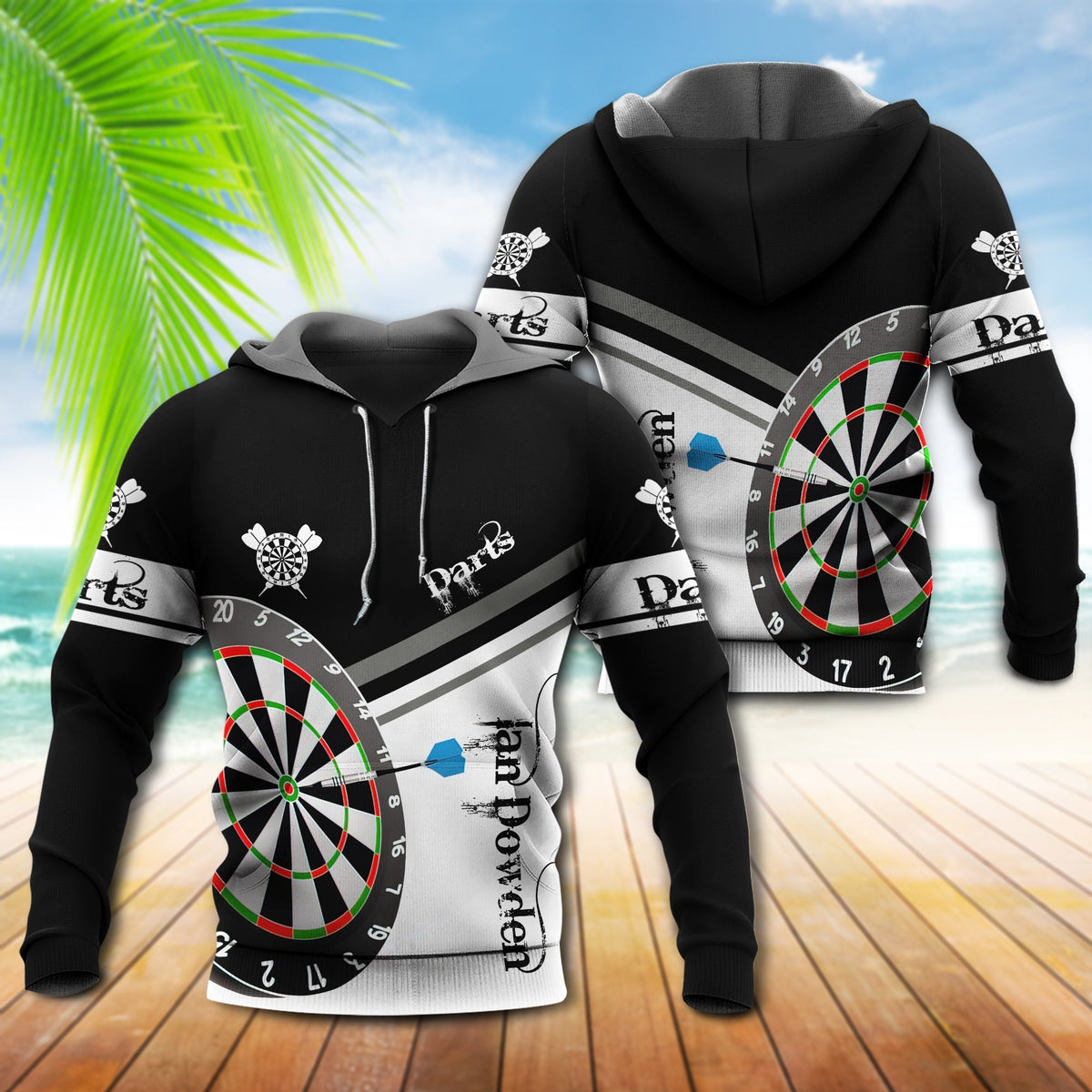 Darts Bring It On Personalized - 3D Hoodie