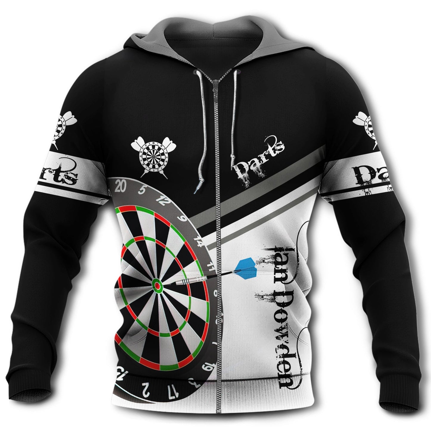 Darts Bring It On Personalized - 3D Hoodie
