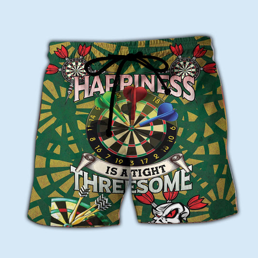Darts Humor Game Night Style – Beach Short