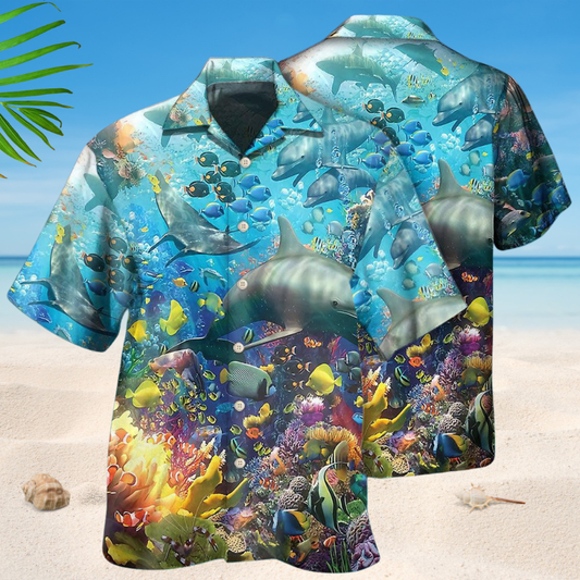 Deep Sea Ocean Life Style – Hawaiian Shirt