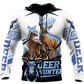 Deer Hunter Outdoor Art – 3D Hoodie
