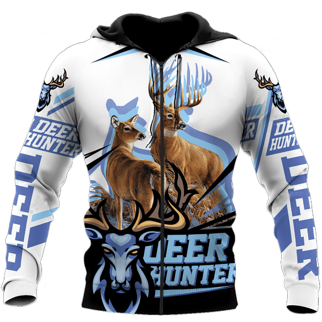 Deer Hunter Outdoor Art – 3D Hoodie