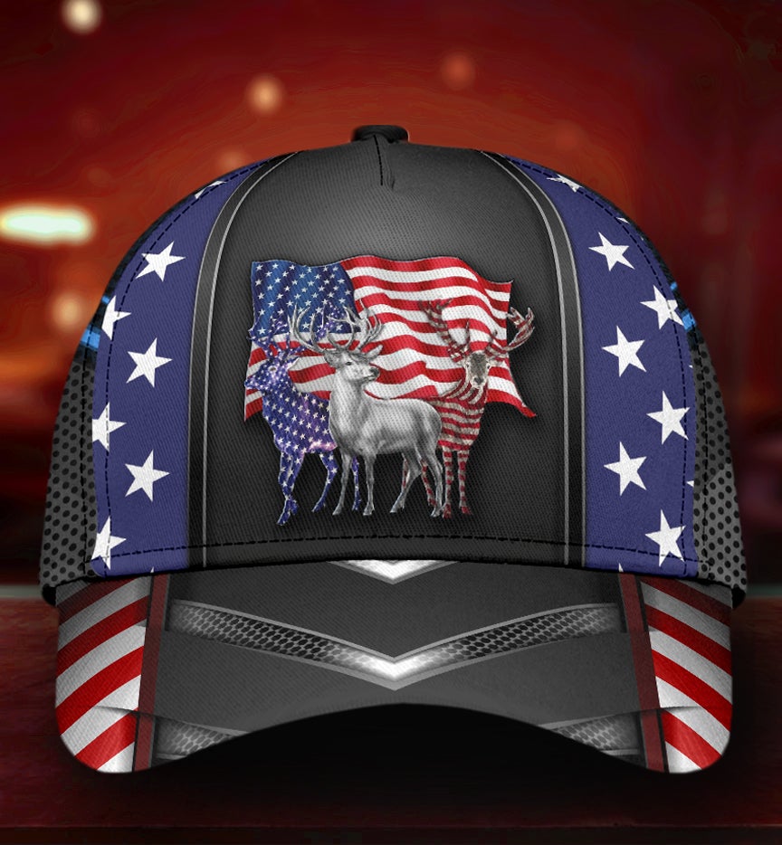 Deer Hunting Proud American – Classic Cap
