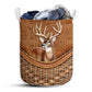 Deer Rattan Teaxture Style - Laundry Basket - Owls Matrix LTD