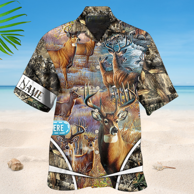Deer Hunting Cool Style – Hawaiian Shirt