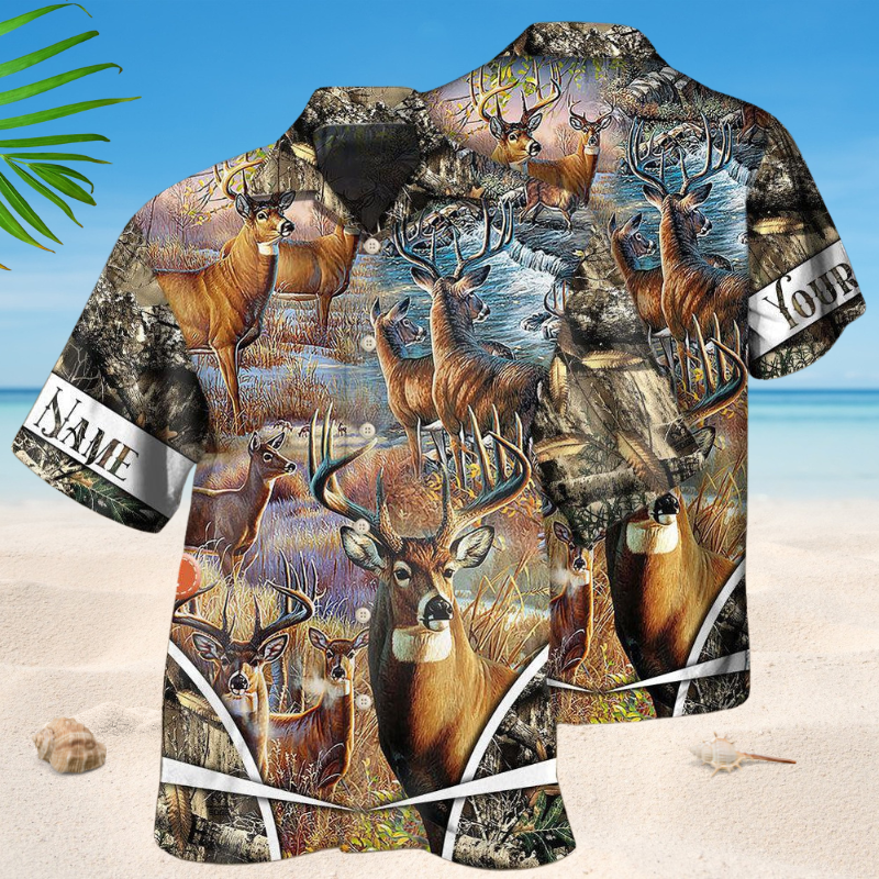 Deer Hunting Cool Style – Hawaiian Shirt