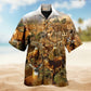 Deers In The Dry Forest Limited Edition – Hawaiian Shirt