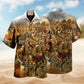 Deers In The Dry Forest Limited Edition – Hawaiian Shirt