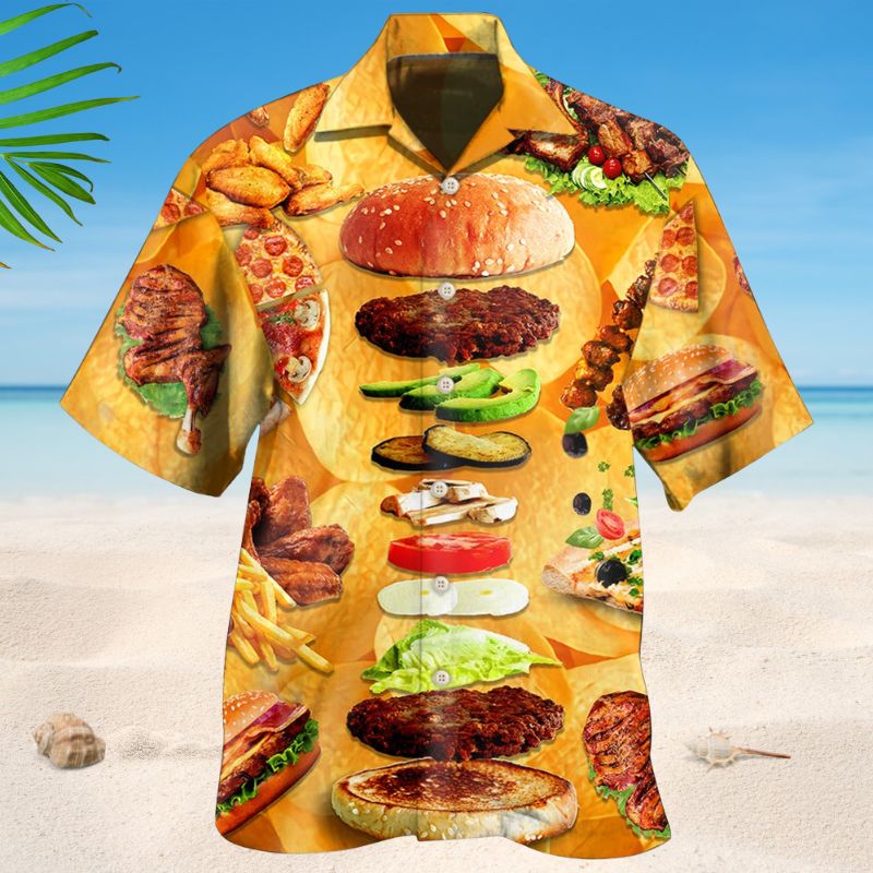 Delicious Fast Food Style – Hawaiian Shirt