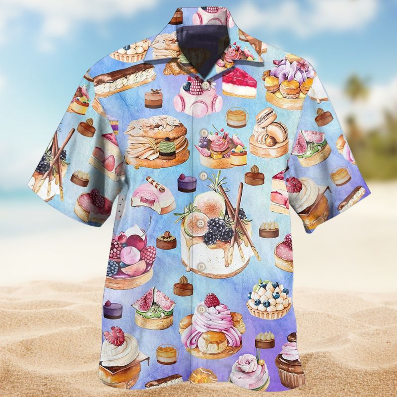 Dessert Purple Lovely Food Style – Hawaiian Shirt