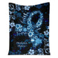 Diabetes Awareness 50 x 60 Inch Flannel Blanket For Cozy Bedroom And Sofa Decor