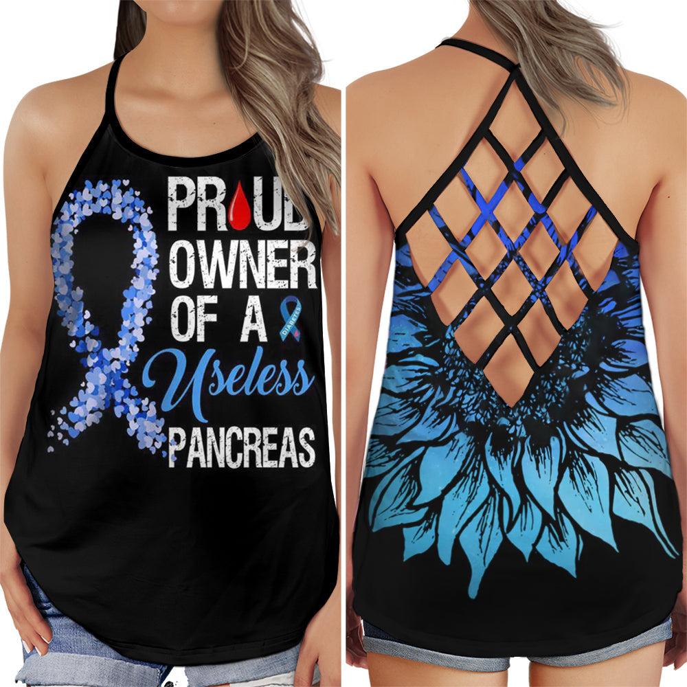 Diabetes Useless Pancreas Funny Edition – Hollow Tank Top