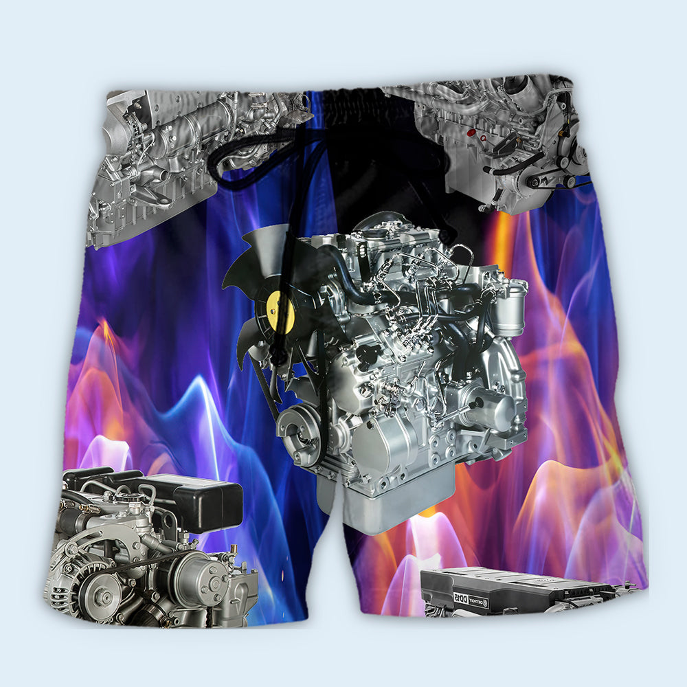 Diesel engine amazing - Hawaiian shirt - HAWS05QAN060422 - Owls Matrix LTD