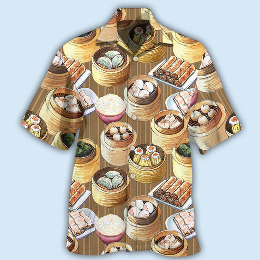 Delicious Dimsum Food Art – Hawaiian Shirt