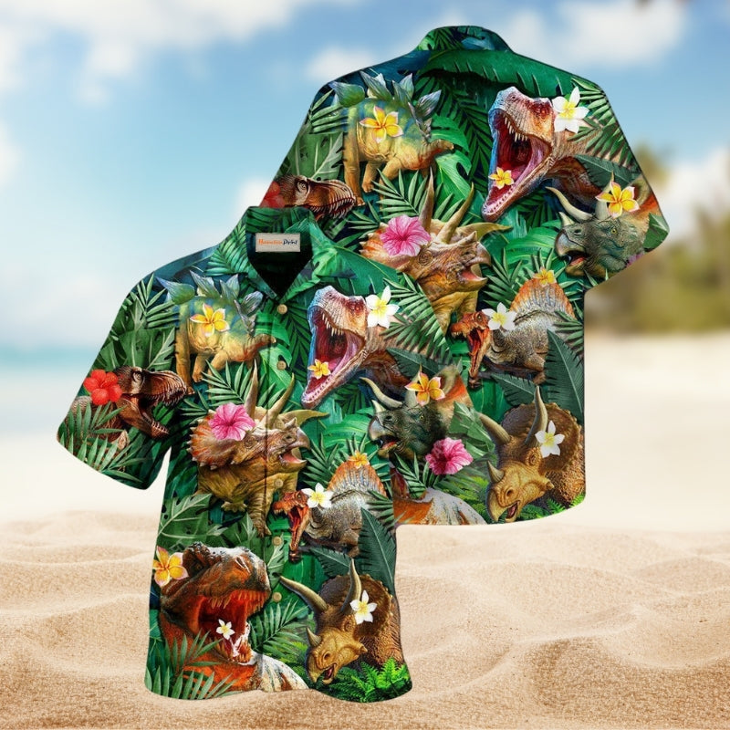 Dinosaur Aloha Style Limited Edition – Hawaiian Shirt