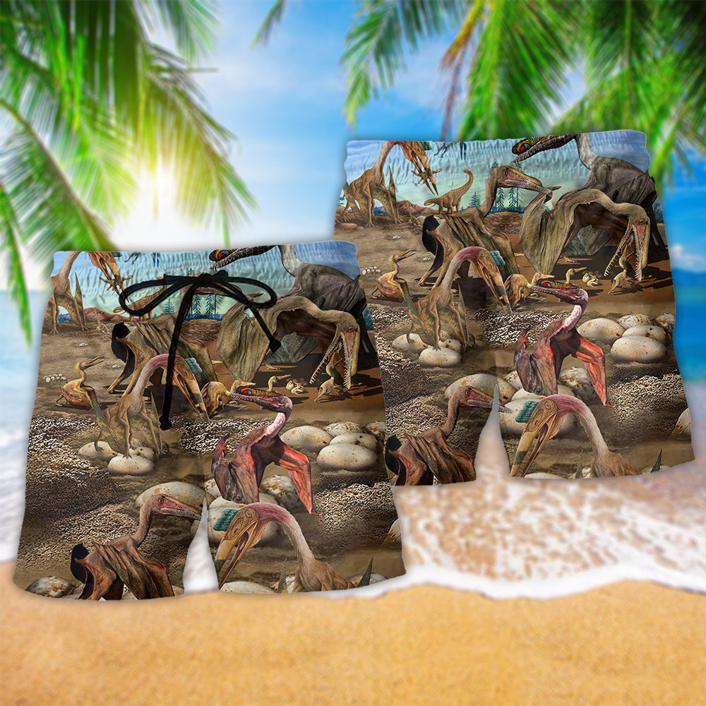 Dinosaur Born To Rule – Beach Short