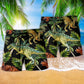 Dinosaur Ancient Jungle Adventure Art – Beach Short