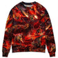 Dinosaur Meteorite Fantasy Art – Sweater - Ugly Christmas Sweater