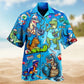 Dinosaur Nurse Vacation Edition – Hawaiian Shirt