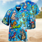 Dinosaur Nurse Vacation Edition – Hawaiian Shirt