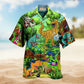 Dinosaur Play Guitar Like A Star Limited Edition – Hawaiian Shirt