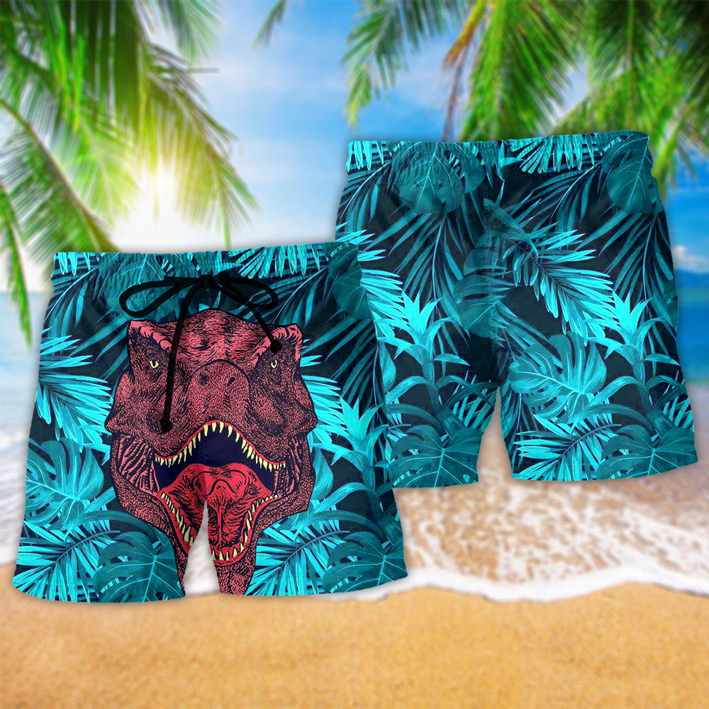 Tropical Dinosaur Summer – Beach Short