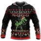Dinosaur Merry Christmas Rawr Style - 3D Hoodie