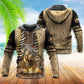 Dinosaur Play Sunset Adventure - 3D Hoodie