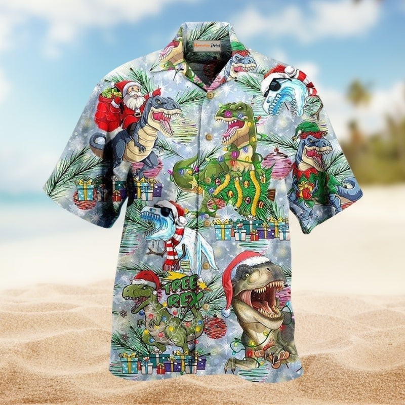Dinosaurs And Merry Christmas Limited Edition – Hawaiian Shirt