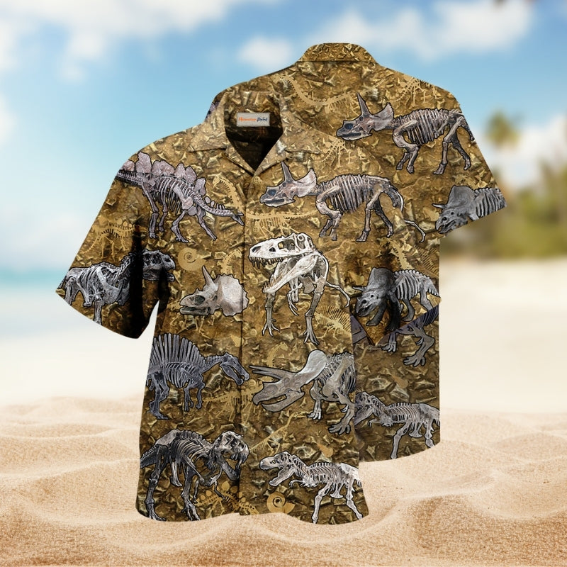 Dinosaurs Bone Style Limited Edition – Hawaiian Shirt