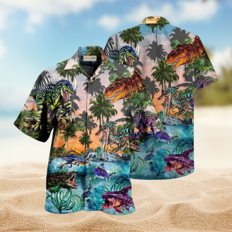 Dinosaurs Developmental Story Limited Edition – Hawaiian Shirt