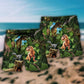Dinosaur Roar Loud Adventure Art – Beach Short