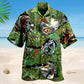 Dinosaurs T-Rex Say Hi Edition – Hawaiian Shirt