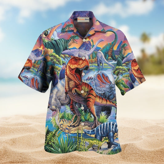 Dinosaurs World Amazing Limited Edition – Hawaiian Shirt
