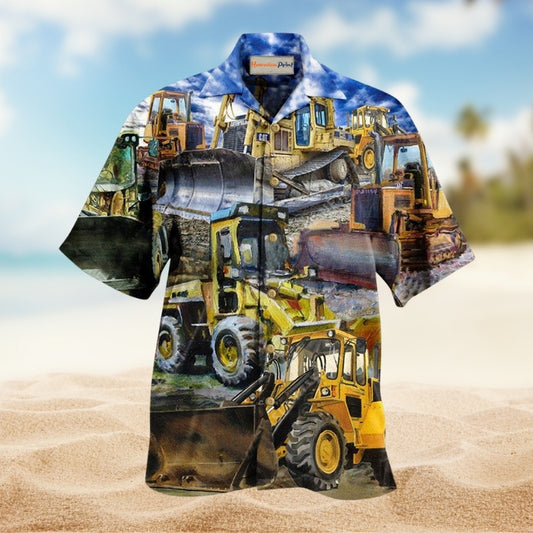 Dirt Never Hurt Bulldozer Limited Edition – Hawaiian Shirt