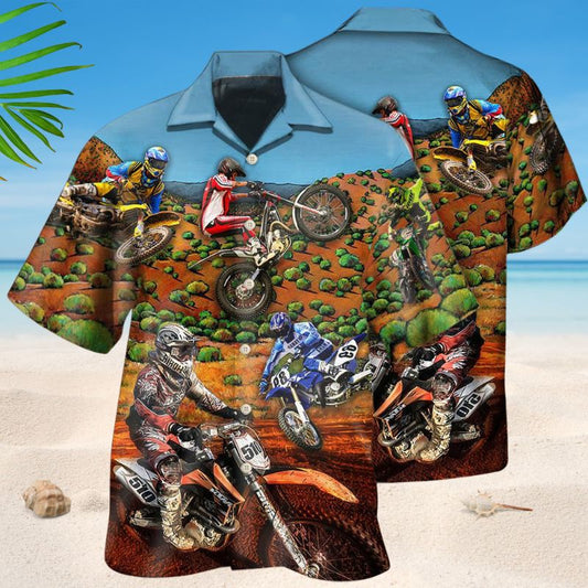 Dirt Bike Cool Style – Hawaiian Shirt